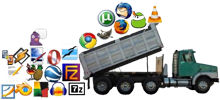 instaliranje, programa, software, po zelji