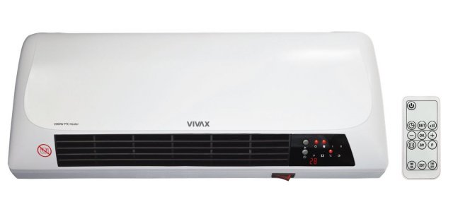 Hladjenje, Grijanje i Prečišćivači vazduha - VIVAX HOME WMH-2000L ZIDNA GRIJALICA - Avalon ltd