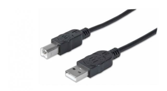 Kablovi, adapteri i punjači - KABL USB MH 2.0 A-MUSKI B-MUSKI 3m CRNI - Avalon ltd