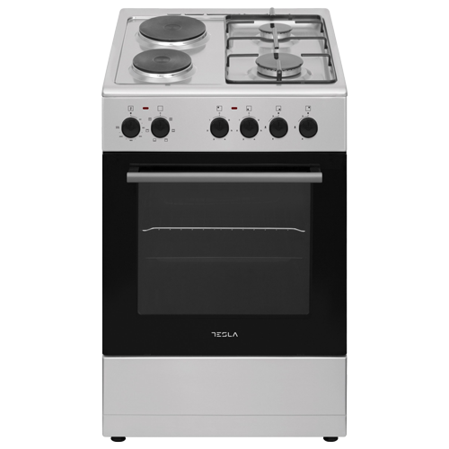 Veliki kućni aparati - TESLA CM5220SW 2 RINGLE+2 GORIONIKA KOMB. SPORET, A en klasa SxVxD 500x830x600 bijela - Avalon ltd