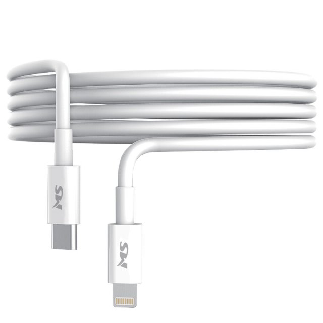 Kablovi, adapteri i punjači - KABL MS USB-C ->LIGHTNING, 1m, beli - Avalon ltd