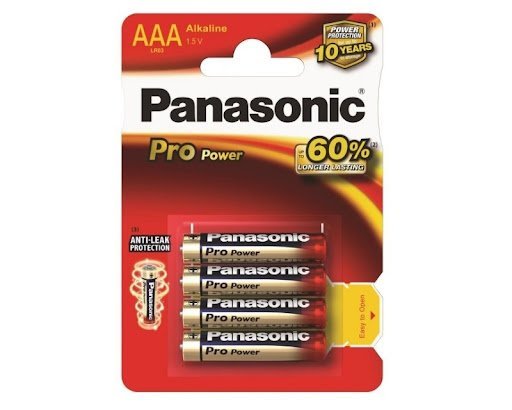 Baterije, UPS i oprema - PANASONIC baterije LR03PPG Alkaline Pro Power / 1 KOMAD - Avalon ltd