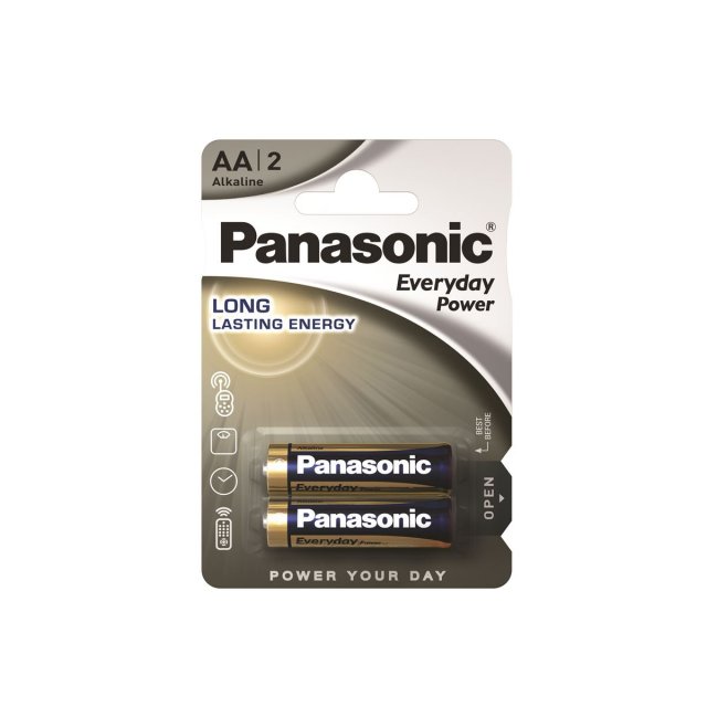 Baterije, UPS i oprema - PANASONIC BATERIJA  LR6EPS ALKALNE EVERYDAY / 1 KOMAD - Avalon ltd