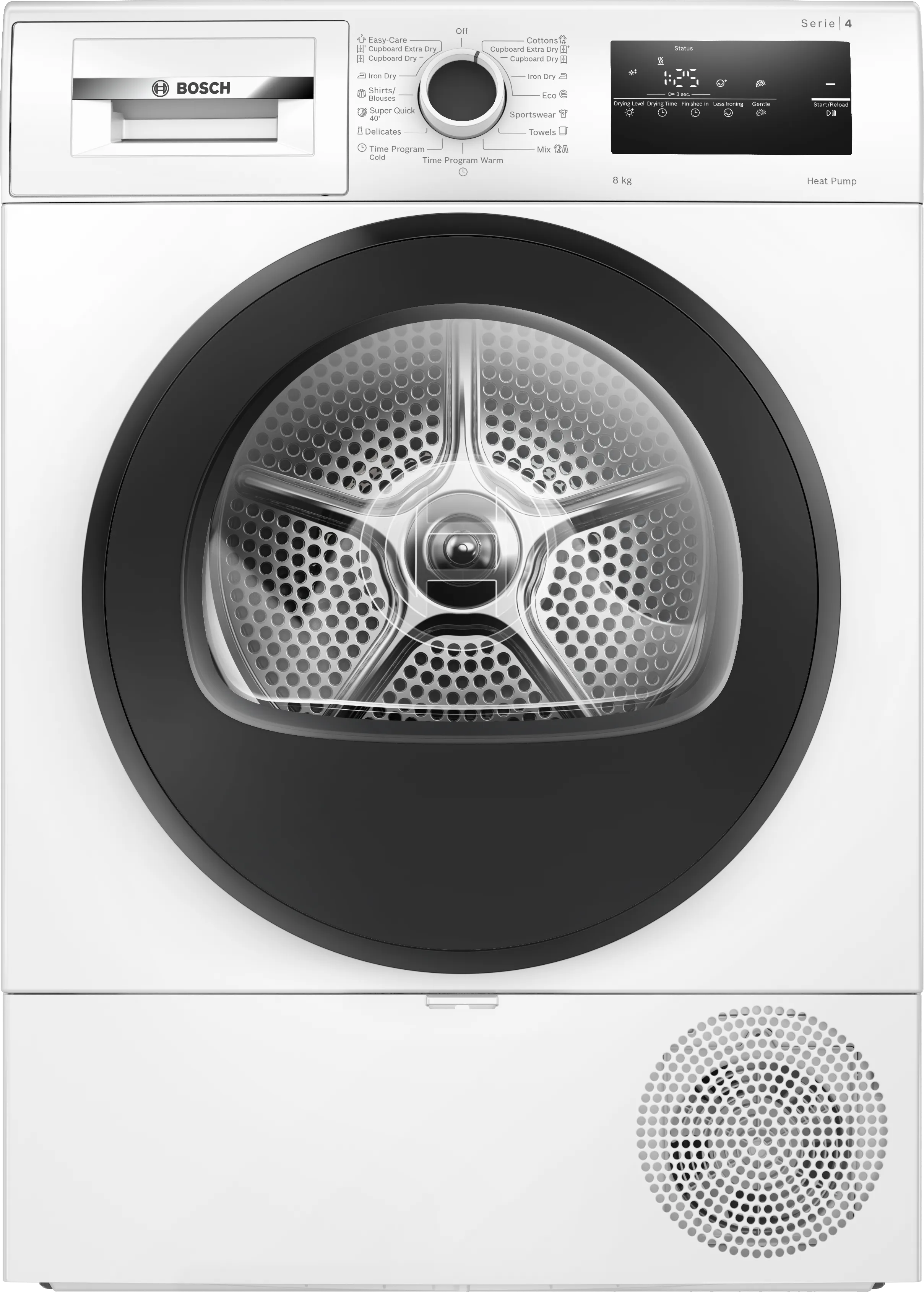Veliki kućni aparati - BOSCH WTH83255BY Serija 4 - Mašina za sušenje veša sa toplotnom pumpom - 8 kg - Avalon ltd