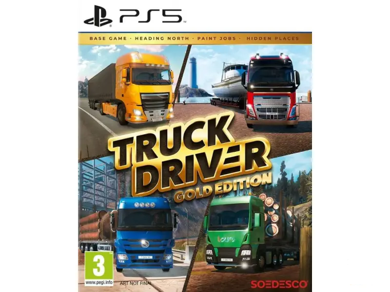 Gaming konzole i oprema - Truck Driver Gold Edition PS5 - Avalon ltd