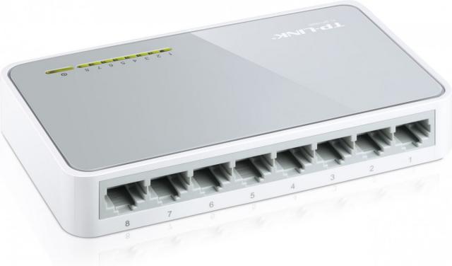 Mrežna oprema, Adapteri, AP i ruteri - TP LINK 8PORT TL-SF1008D SWITCH - Avalon ltd