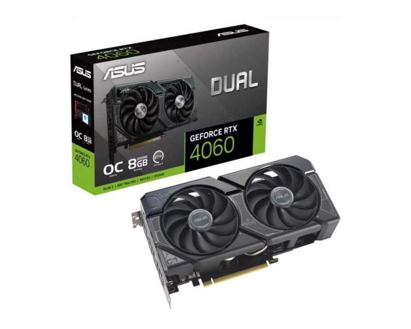 Računarske komponente - ASUS nVidia GeForce RTX 4060 8GB 128bit DUAL-RTX4060-O8G-V2 - Avalon ltd