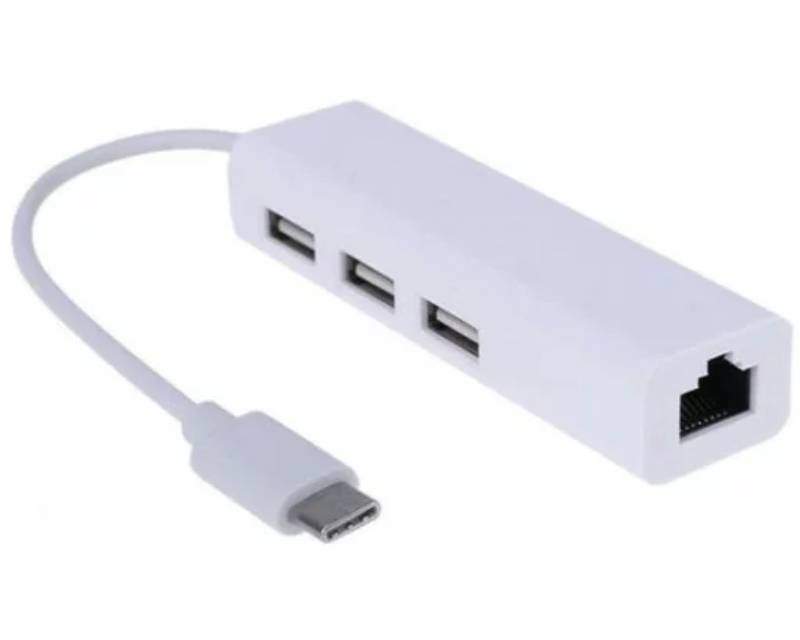 Računarske periferije i oprema - FAST ASIA USB 3.1 TIP C na 3x HUB + RJ45 - Avalon ltd