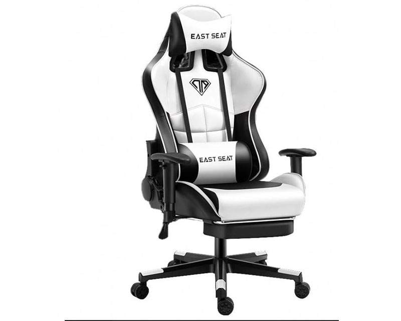 Gaming konzole i oprema - EAST SEAT 2510-1 Gaming stolica crno-bela - Avalon ltd