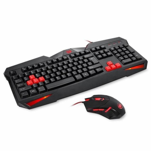 Računarske periferije i oprema - COMBO SET VAJRA GAMING KEYBOARD i CENTROPHORUS MOUSE S101 - Avalon ltd