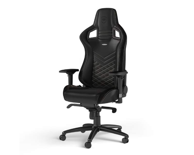 Gaming konzole i oprema - NOBLECHAIRS EPIC Gaming stolica crno-zlatna - Avalon ltd