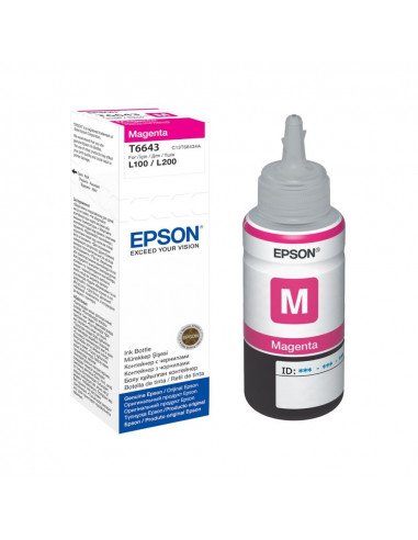 Štampači, skeneri i oprema - EPSON INK BOTTLE BR. T6643 MAGENTA 70ML - Avalon ltd