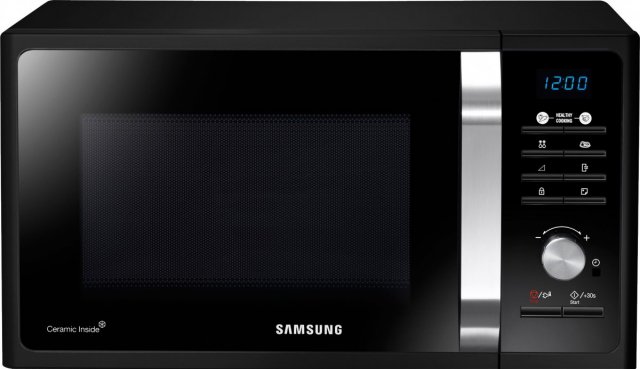 Mali kućanski aparati - Samsung MS23F301TAK/OL mikrotalasna pećnica, 23l, 800W, keramička unutrašnjost, black - Avalon ltd