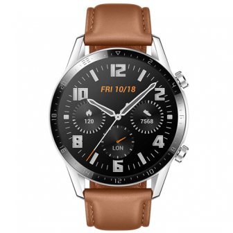 Pametni satovi i oprema - HUAWEI WATCH GT 2 CLASSIC 46mm LEATHER BROWN EU - Avalon ltd