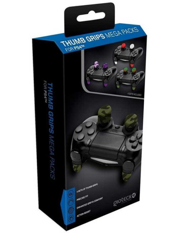 Gaming konzole i oprema - GIOTECK PS4 THUMB GRIPS MEGA PACK - Avalon ltd