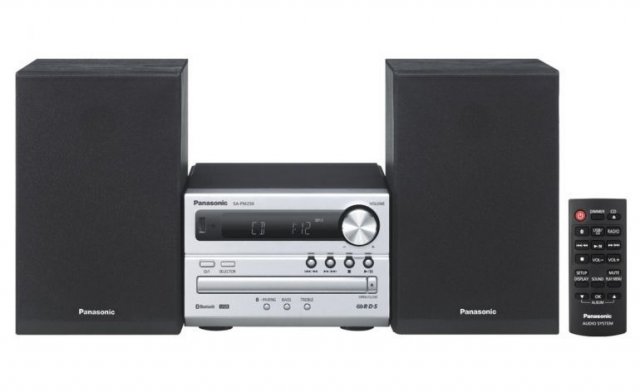 Radio, CD DVD player, Budilnici - PANASONIC MICRO LINIJA SC-PM250EC-S BT - Avalon ltd