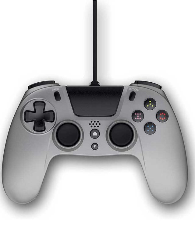 Gaming konzole i oprema - GIOTECK PS4 WIRED CONTROLLER VX4 TITANIUM - Avalon ltd