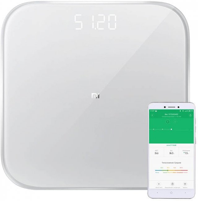 Aparati za ličnu njegu - XIAOMI MI SMART SCALE 2 WHITE - Avalon ltd
