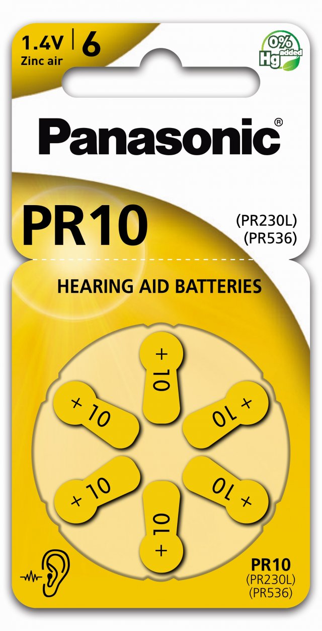 Baterije, UPS i oprema - PANASONIC BATERIJA PR10L ZINC AIR/ 1 KOMAD - Avalon ltd