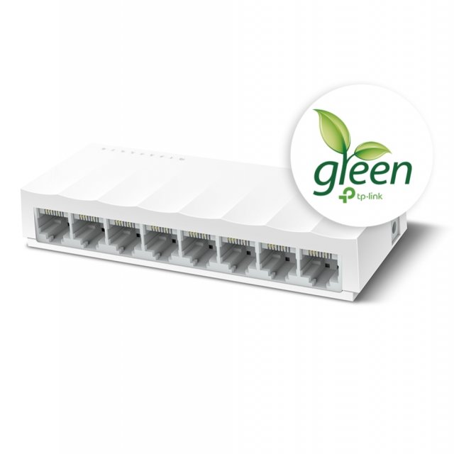 Mrežna oprema, Adapteri, AP i ruteri - TP-LINK LS1008 8-PORT 10/100Mb PS DESKTOP NETWORK SWITCH - Avalon ltd