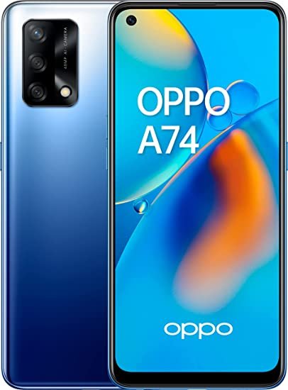 Mobilni telefoni i oprema - Oppo A74 4/128GB Midnight Blue + Oppo Band Black - Avalon ltd