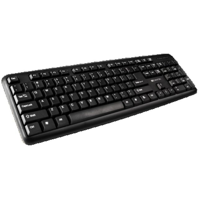 Računarske periferije i oprema - CANYON WIRED 104 KEY USB 2.0  BLACK TASTATURA - Avalon ltd