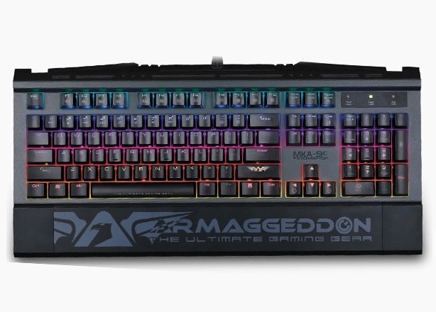 Računarske periferije i oprema - POWERLOGIC MKA-9C BLUE GEJMERSKA MEHANICKA TASTATURA  - Avalon ltd