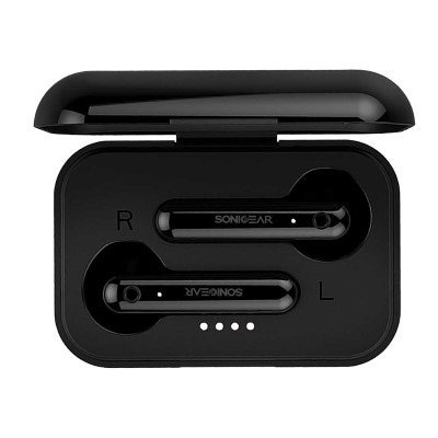 Računarske periferije i oprema - SONICGEAR EARPUMP TWS 3+ IN EAR BLUETOOTH SLUSALICE CRNE - Avalon ltd