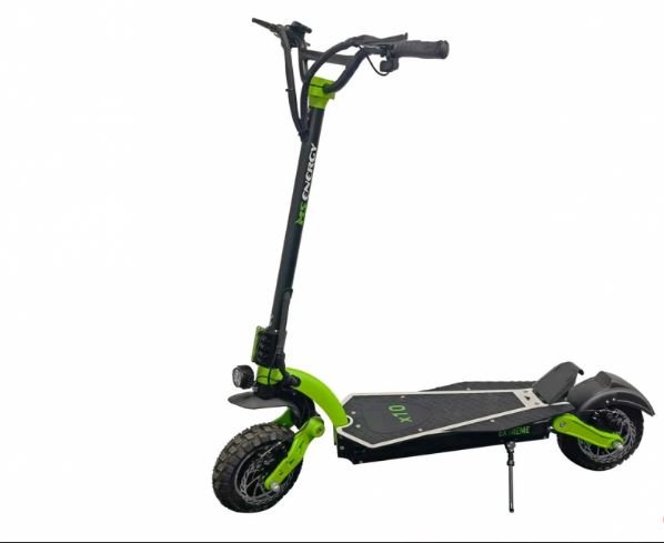 Električni trotineti, skuteri, bicikla - MS ENERGY e- trotinet x10 crno zeleni - Avalon ltd