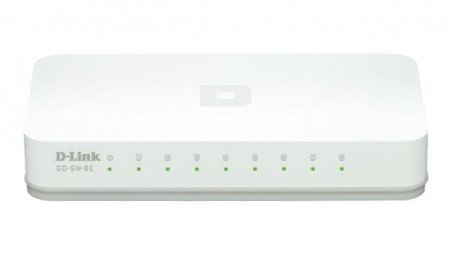 Mrežna oprema, Adapteri, AP i ruteri -  D-Link  GO-SW-8E/E SWITCH - Avalon ltd