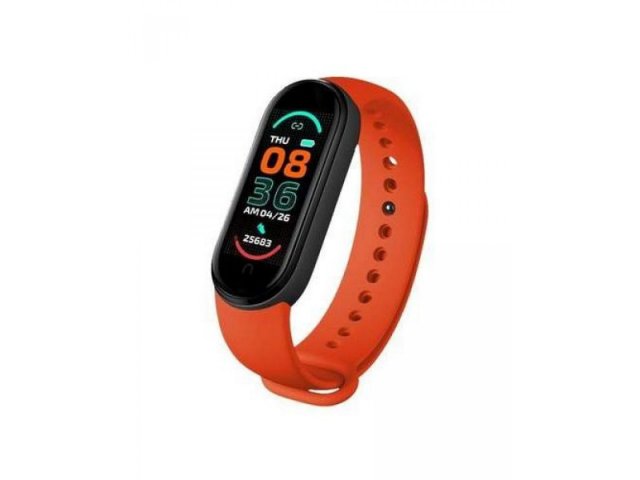 Pametni satovi i oprema - MOYE SMARTWATCH FIT PRO M6 BAND ORANGE  - Avalon ltd