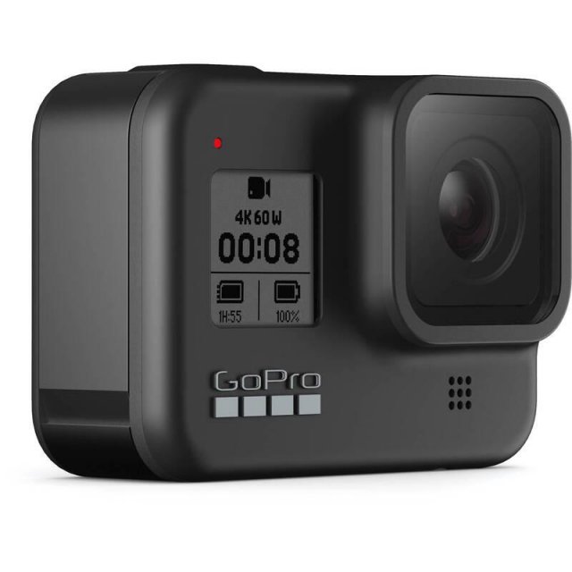 Web i akcione kamere - CHDHX-802-RW GoPro HERO8 Black, 4K60/12MP photo,HyperSmooth 2.0,TS ,8x Slo-Mo,Live Streaming,GPS,Waterproof 10m - Avalon ltd