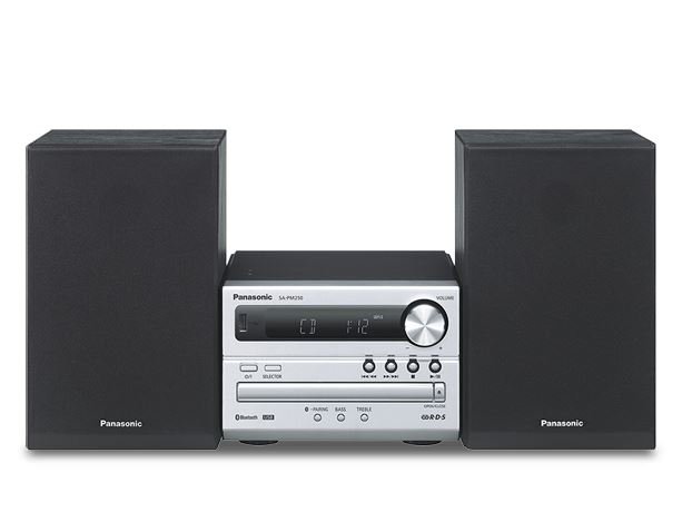 Radio, CD DVD player, Budilnici - PANASONIC LINIJA MICRO SC-PM250EC-S BLUETOOTH - Avalon ltd