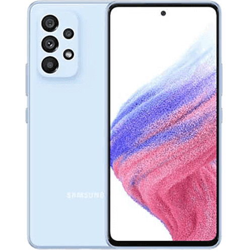 Mobilni telefoni i oprema - SAMSUNG A536B GALAXY A53 5G 6/128GB LIGHT BLUE - Avalon ltd