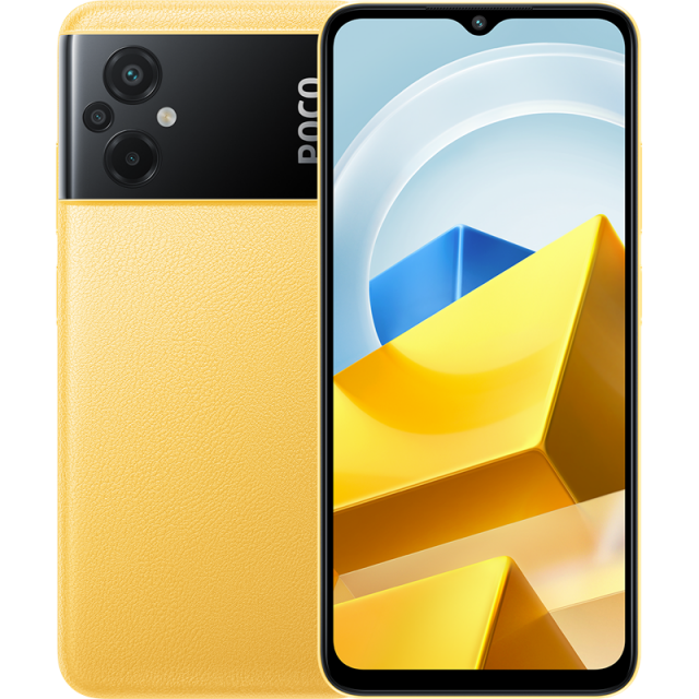 Mobilni telefoni i oprema - XIAOMI POCO M5 4/128GB YELLOW - Avalon ltd