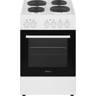 Veliki kućni aparati - Tesla CS5400SW el.sporet, 4 ringle, kapacitet 48l, en. klasa A, 50x50x83, bijeli - Avalon ltd