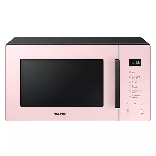 Mali kućanski aparati - Samsung MS23T5018AP/EE mikrotalasna pećnica, touch, zapremina: 23l, 1150W, 6 nivoa snage, pink boja - Avalon ltd