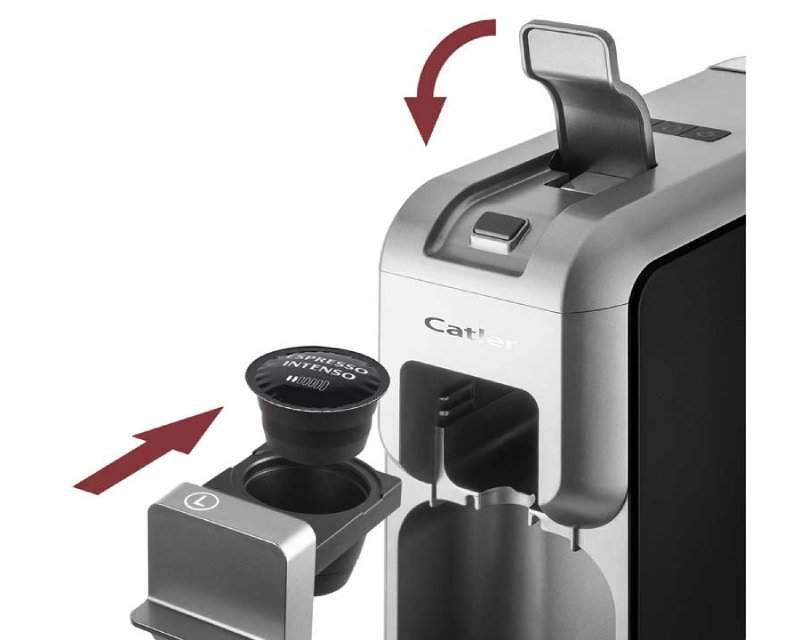 Mali kućanski aparati - CATLER ES 700 Porto BG Aparat za espresso kafu sivi - Avalon ltd