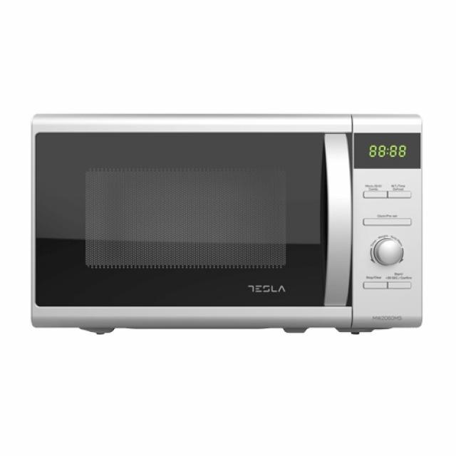Mali kućanski aparati - Tesla MW2060MS mikrotalasna pećnica, 20L, 700W, grill 1000W, digit. kontrola, 5 nivoa snage,siva - Avalon ltd