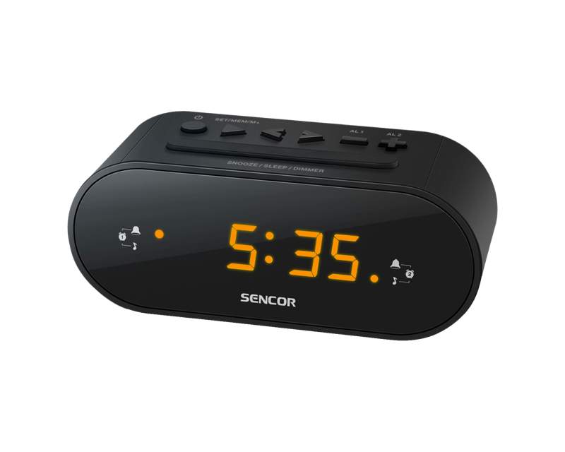 Radio, CD DVD player, Budilnici - SENCOR SRC 1100 B radio budilnik - Avalon ltd
