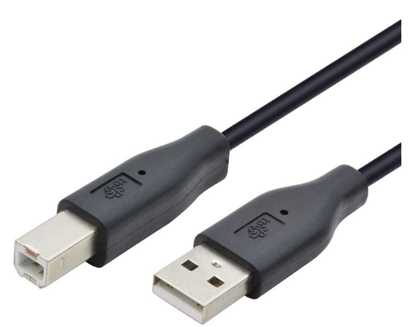 Kablovi, adapteri i punjači - E-GREEN Kabl USB A - USB B M/M 3m crni - Avalon ltd