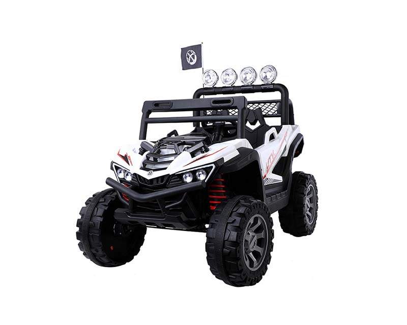 Igračke - JEEP XGZ 1088 4WD Auto na akumulator beli - Avalon ltd