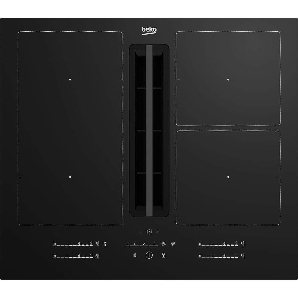 Veliki kućni aparati - Beko HIXI 64700 UF Ugradna indukciona ploča sa aspiratorom - Avalon ltd