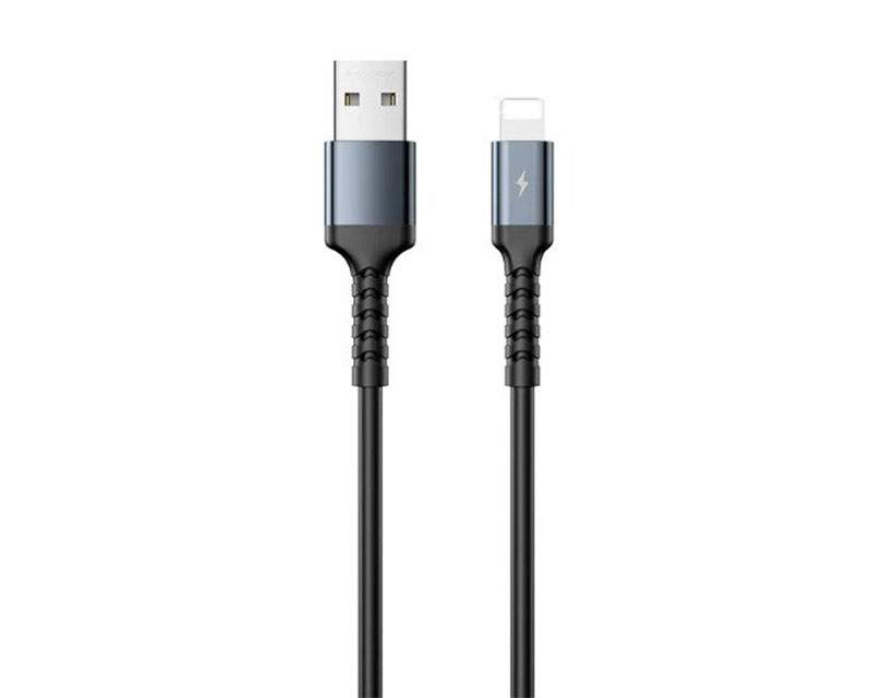 Kablovi, adapteri i punjači - REMAX RC-C008 iPhone USB Kabl 2.4A 1m crni - Avalon ltd