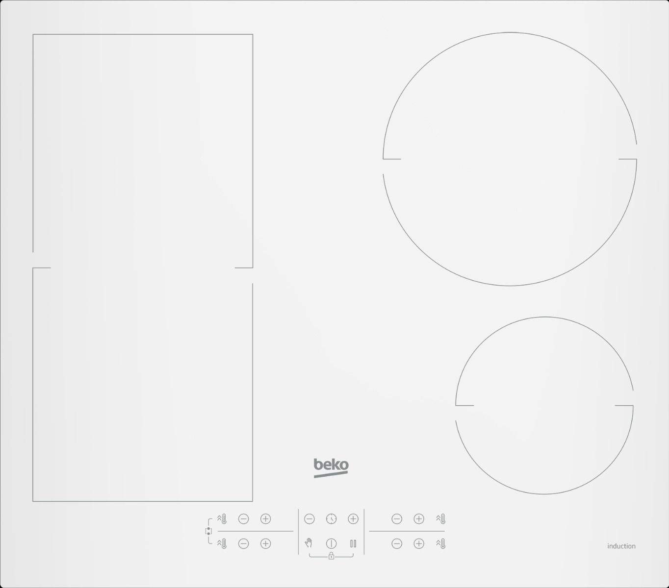 Veliki kućni aparati - Beko HII 64200 FMTW Ugradna indukciona ploča - Avalon ltd