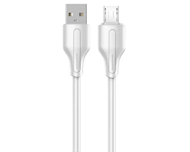 Kablovi, adapteri i punjači - LS542 USB Micro kabl bijeli - Avalon ltd