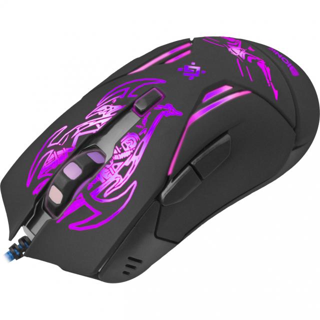 Računarske periferije i oprema - MIS BIONIC GM-250L WIRED GAMING, 6 BUTTONS, 3200 DPI , BLACK - Avalon ltd