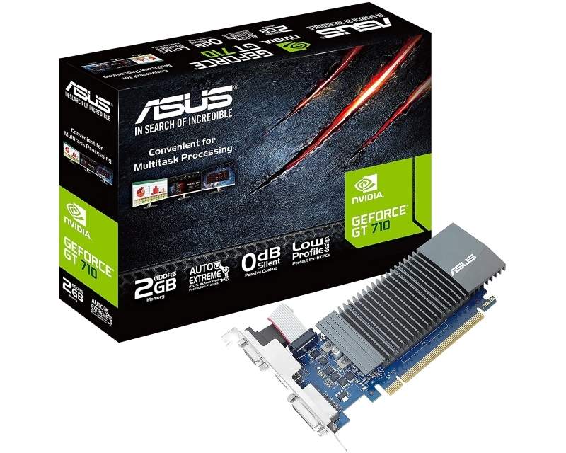 Računarske komponente - nVidia GeForce GT 710 2GB 64bit GT710-SL-2GD5 - Avalon ltd
