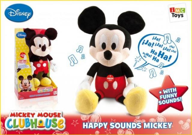 Igračke - Plišani Happy Sounds Mickey - Avalon ltd