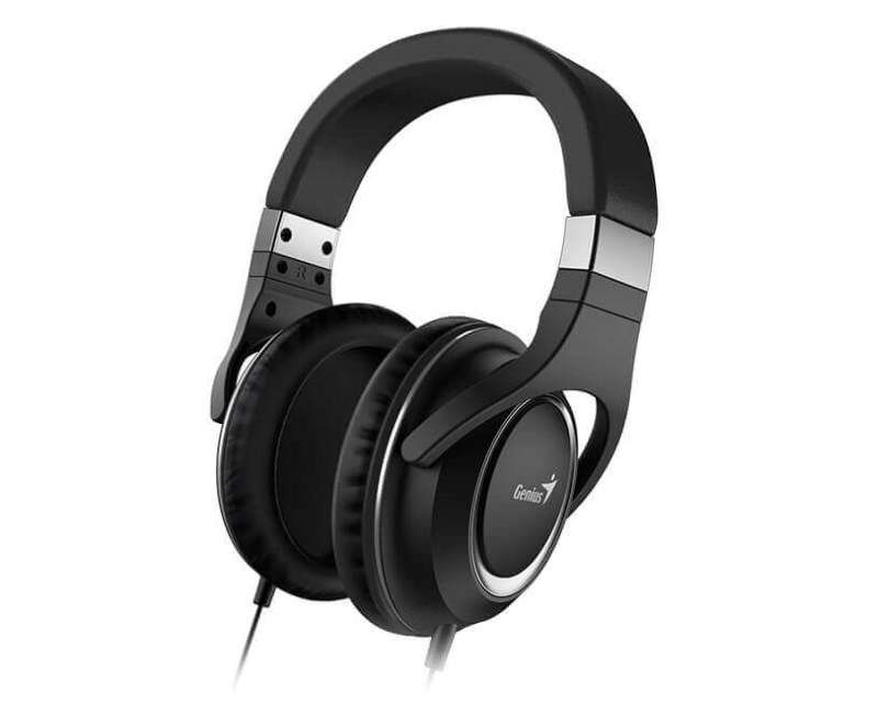 Računarske periferije i oprema - GENIUS HS-610 crne slušalice sa mikrofonom - Avalon ltd